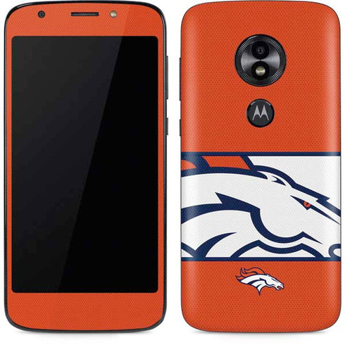 NFL Denver Broncos Zone Block Moto E5 Play Skin